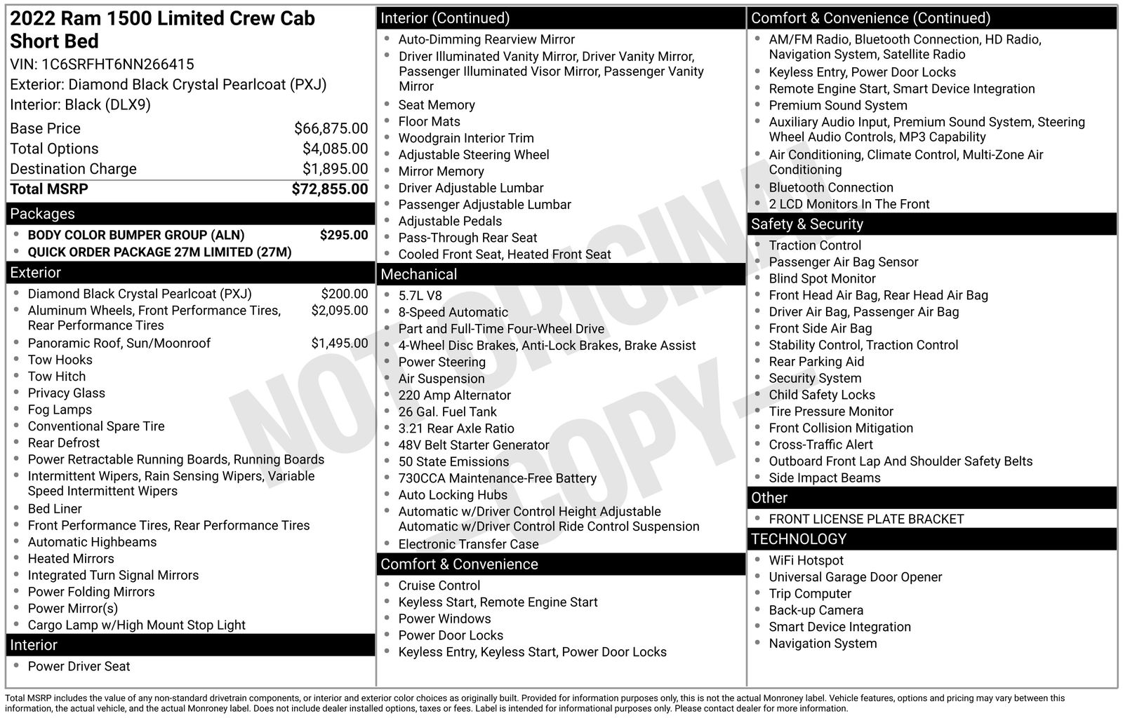 Thumbnail: 2022 RAM 1500 - 4