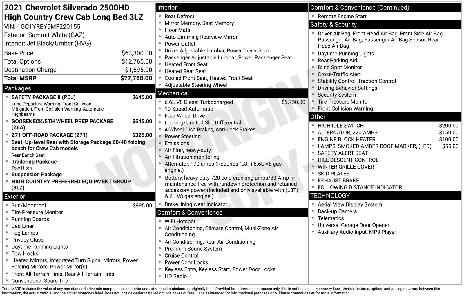 Thumbnail: 2021 Chevrolet Silverado 2500 - 4