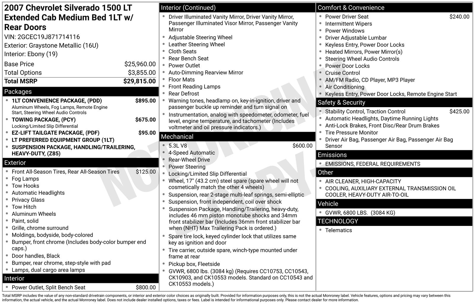 Thumbnail: 2007 Chevrolet Silverado 1500 - 4