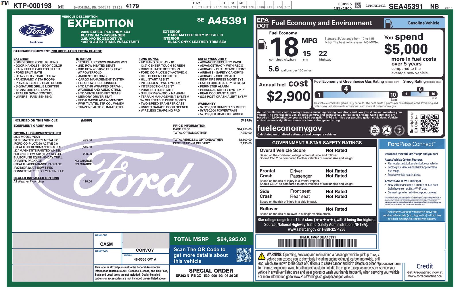 Thumbnail: 2025 Ford Expedition - 5