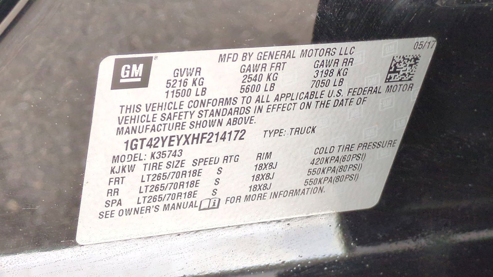 Thumbnail: 2017 GMC Sierra 3500 - 41