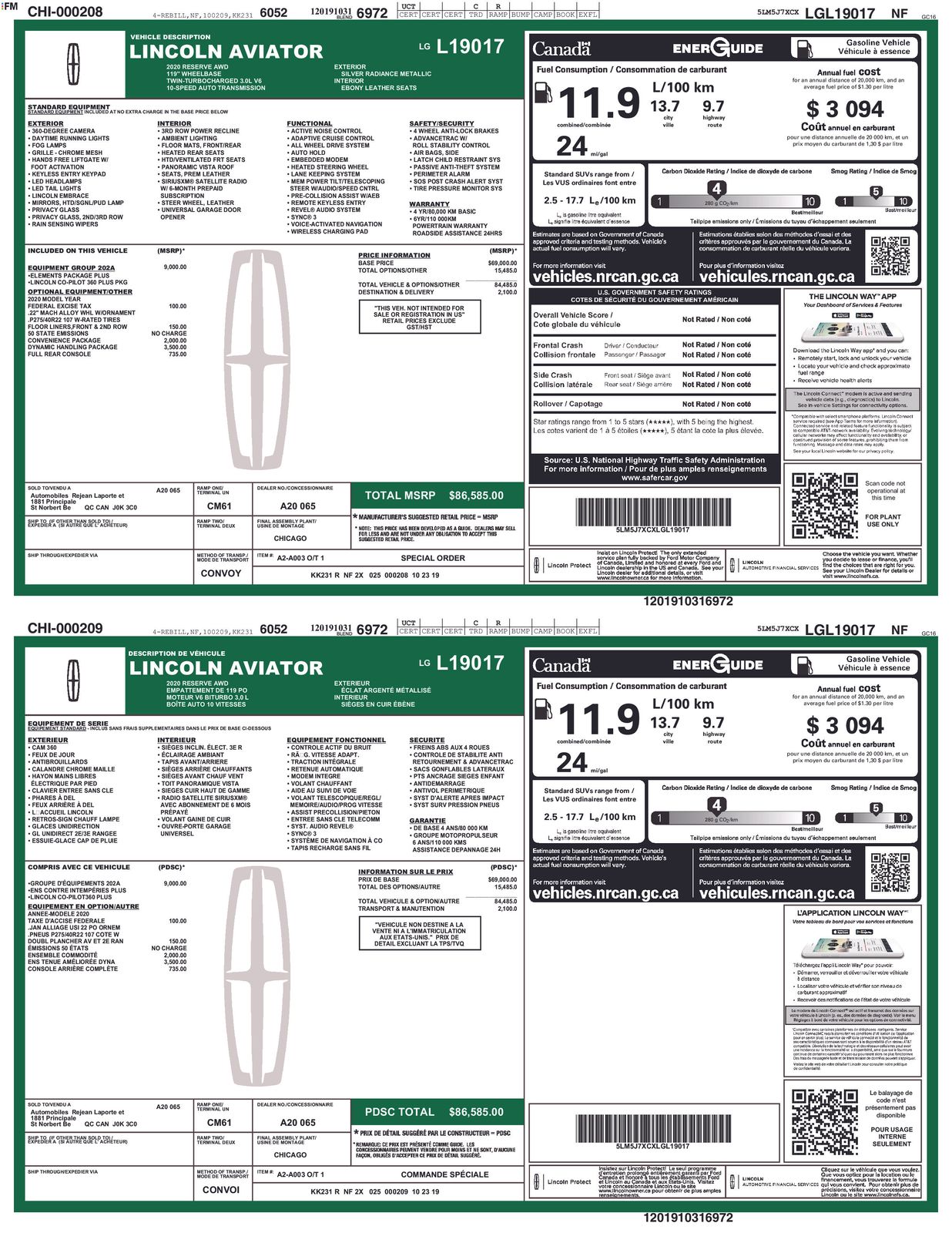 Thumbnail: 2020 Lincoln Aviator - 4