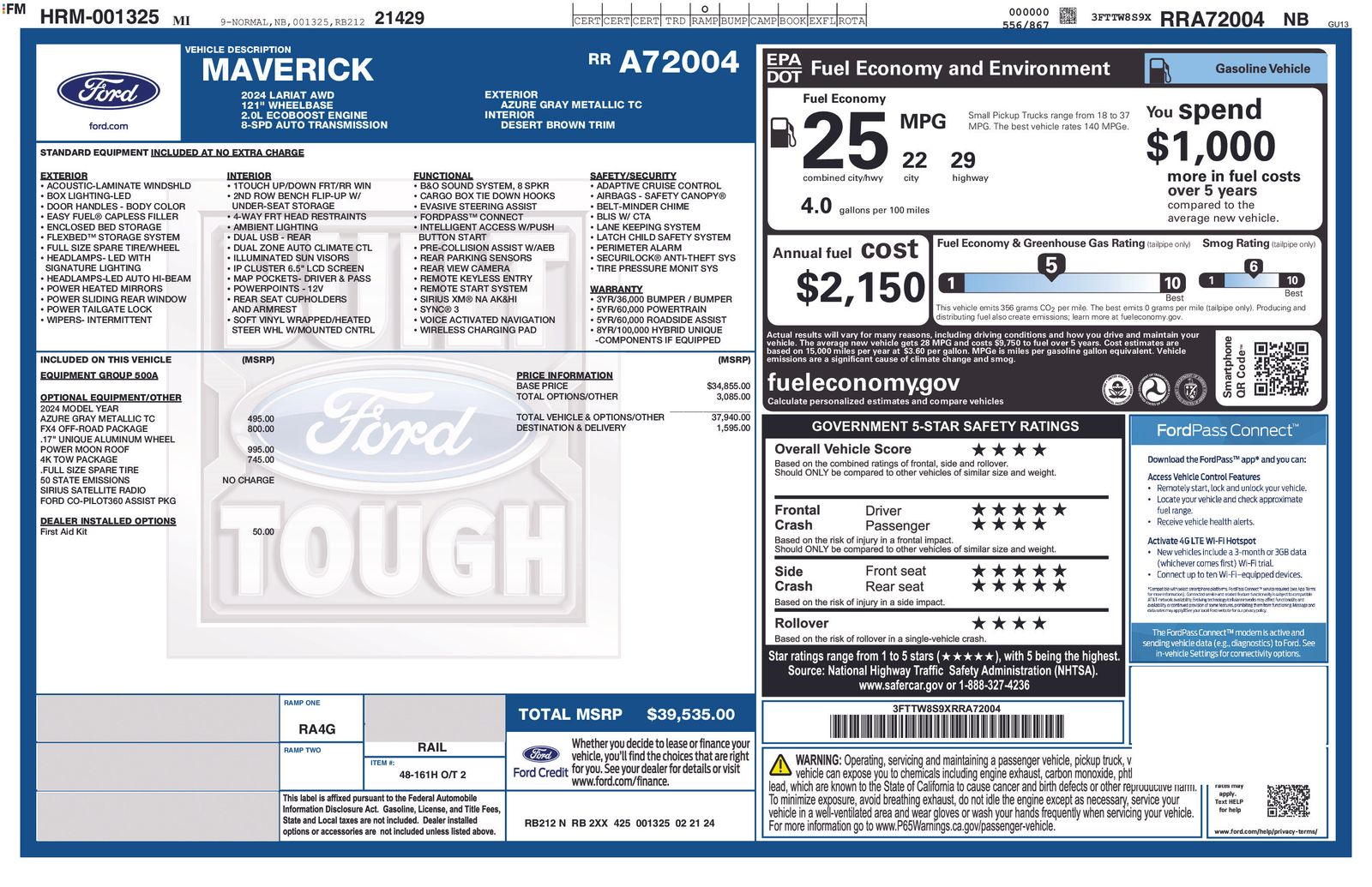 Thumbnail: 2024 Ford Maverick - 5