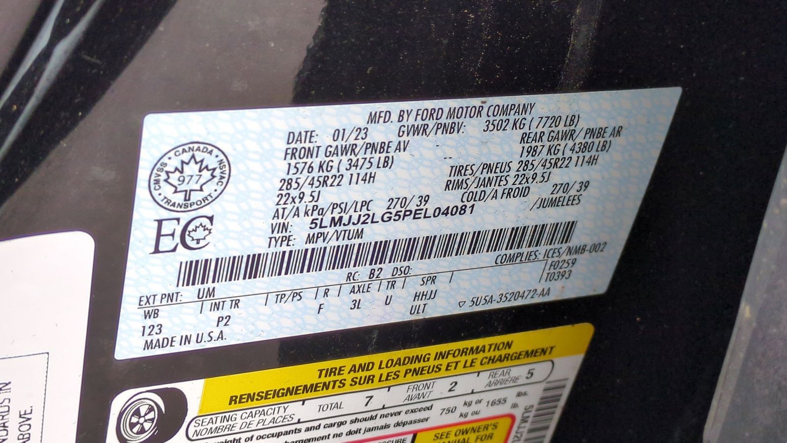 Thumbnail: 2023 Lincoln Navigator - 43