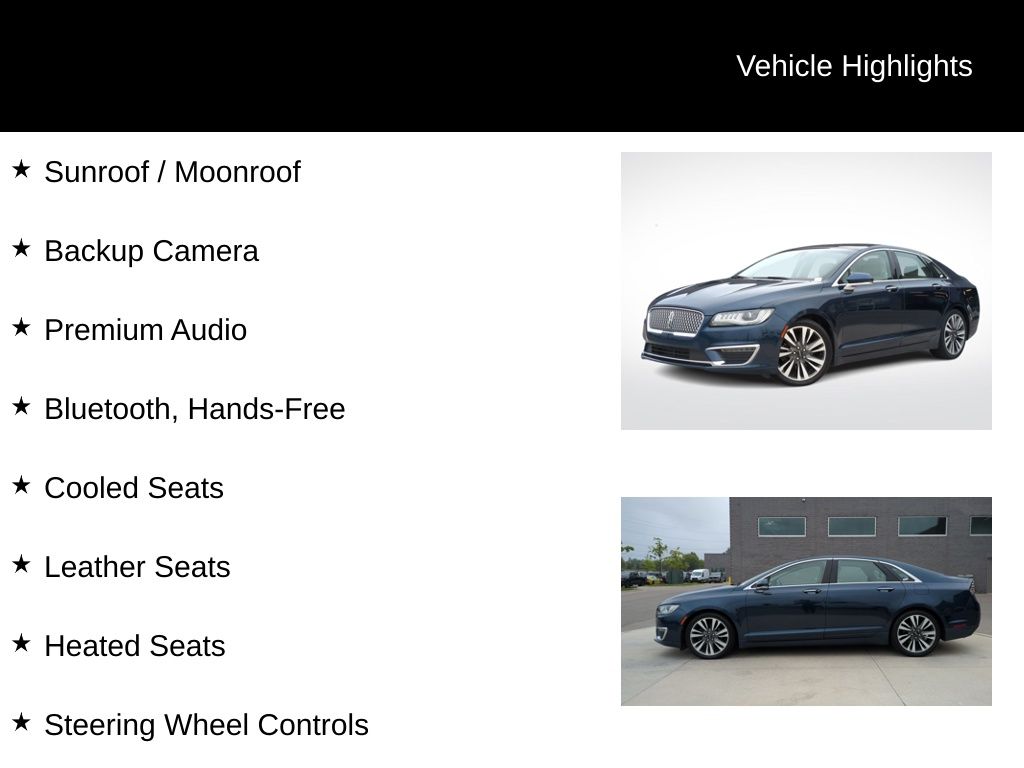 Thumbnail: 2017 Lincoln MKZ - 11