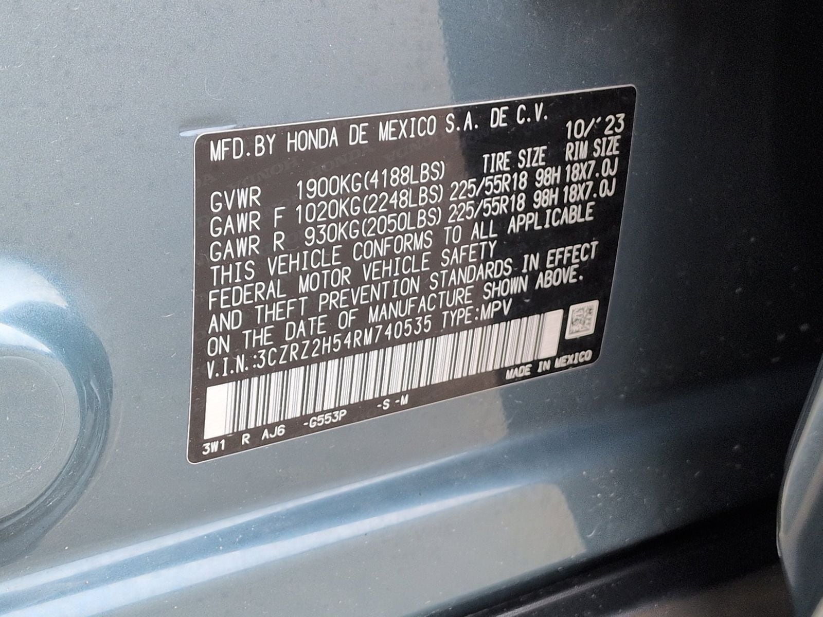 Thumbnail: 2024 Honda HR-V - 36