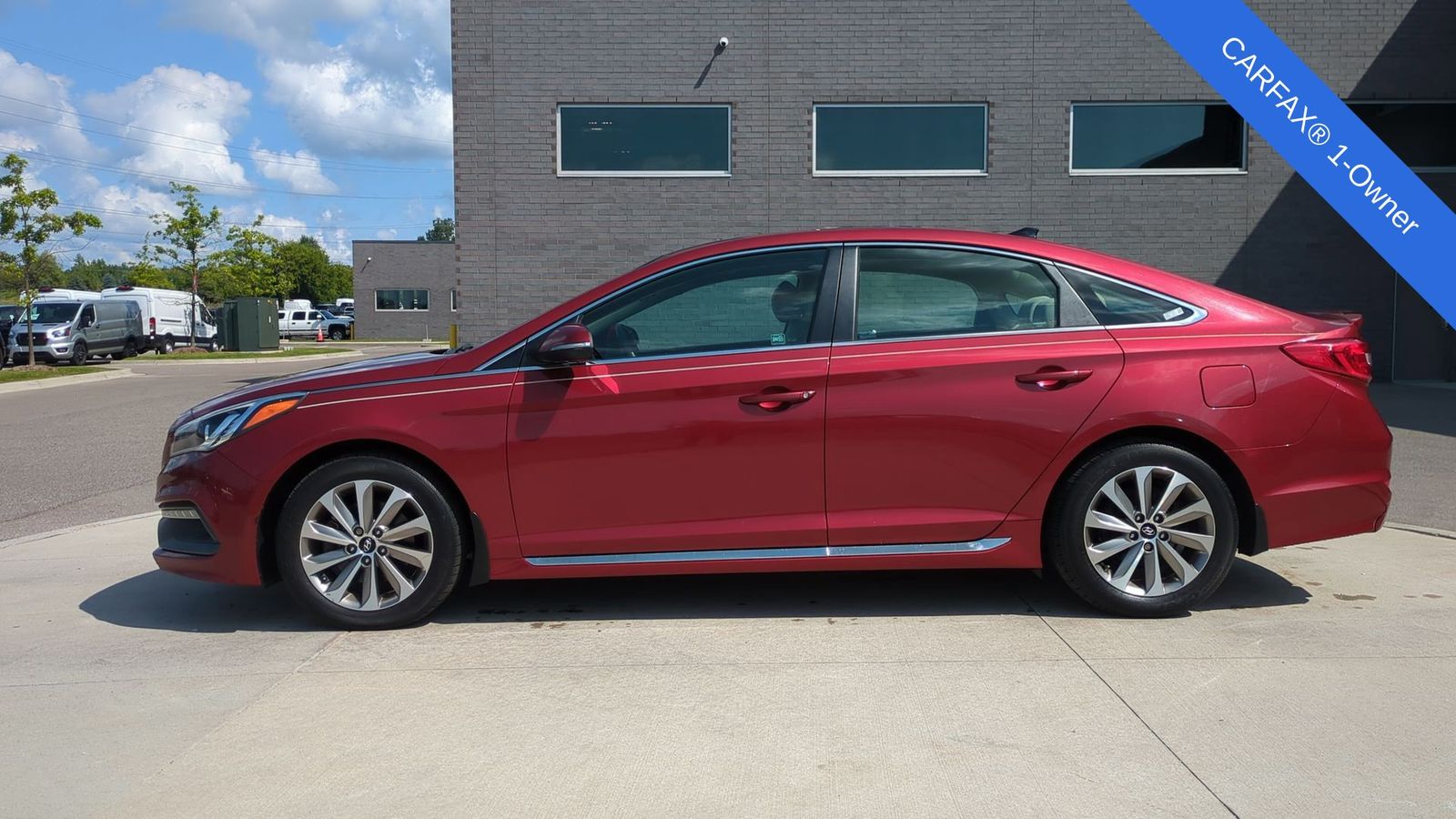 Used 2016 Hyundai Sonata Sport with VIN 5NPE34AFXGH403844 for sale in Washington, MI