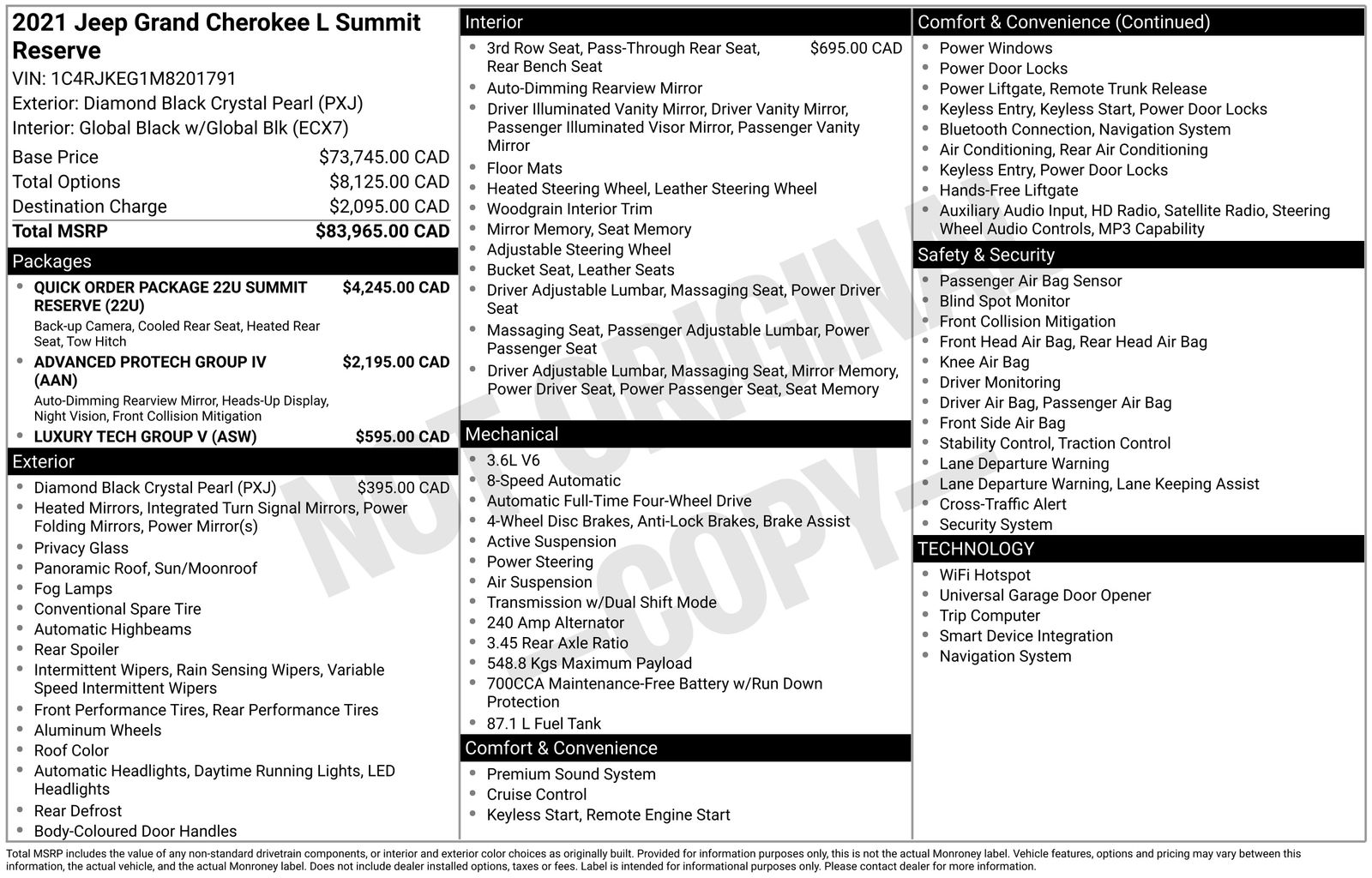 Thumbnail: 2021 Jeep Grand Cherokee L - 4