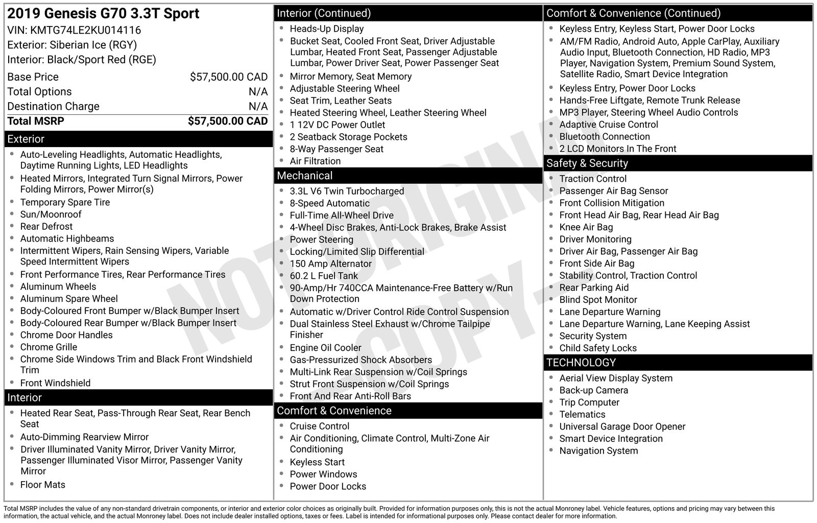 Thumbnail: 2019 Genesis G70 - 4