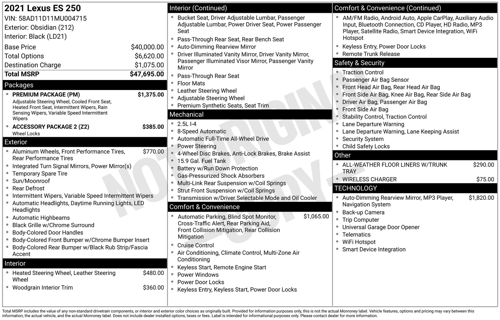 Thumbnail: 2021 Lexus ES - 4