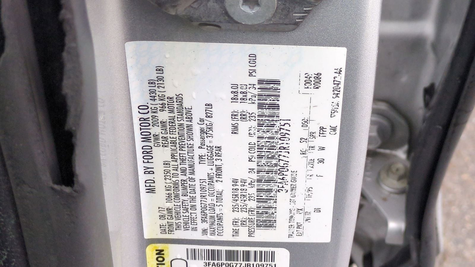 Thumbnail: 2018 Ford Fusion - 37