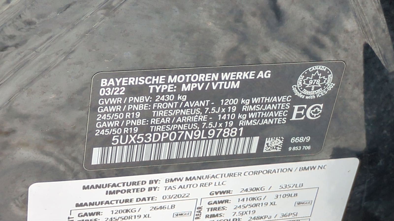 Thumbnail: 2022 BMW X3 - 38