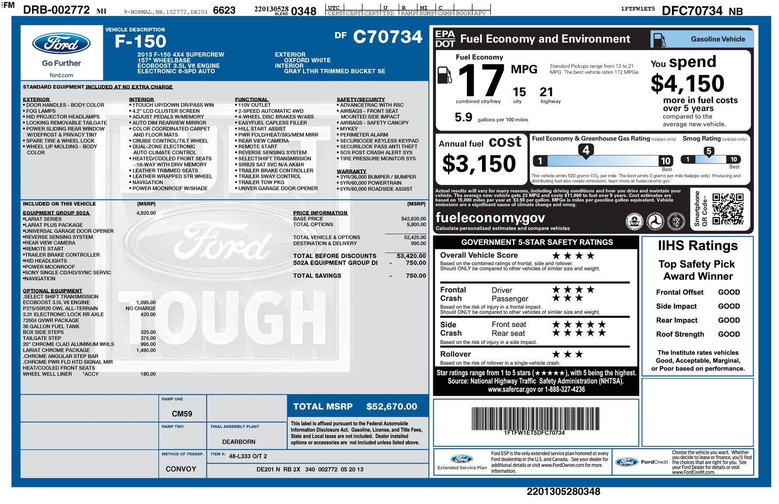 Thumbnail: 2013 Ford F-150 - 8