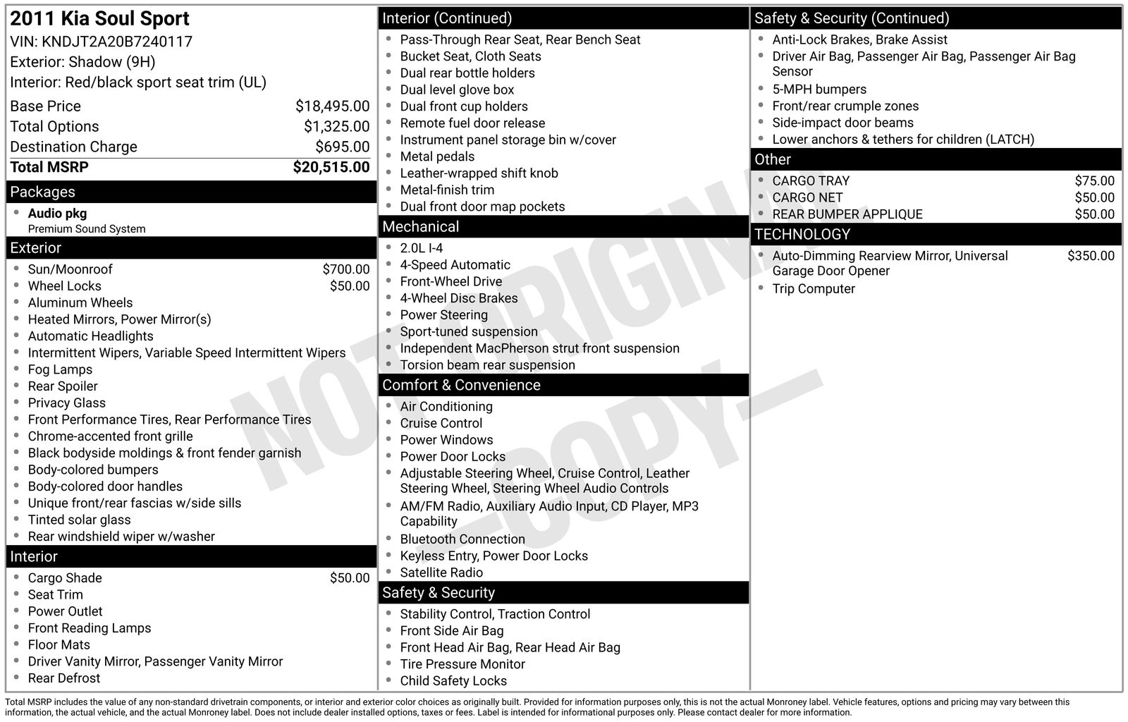 Thumbnail: 2011 Kia Soul - 4
