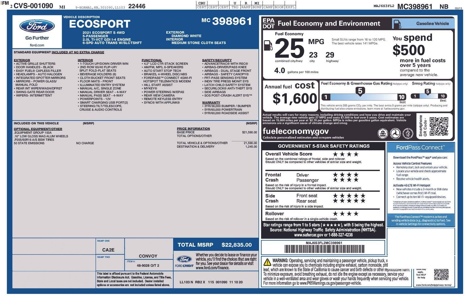 Thumbnail: 2021 Ford EcoSport - 4