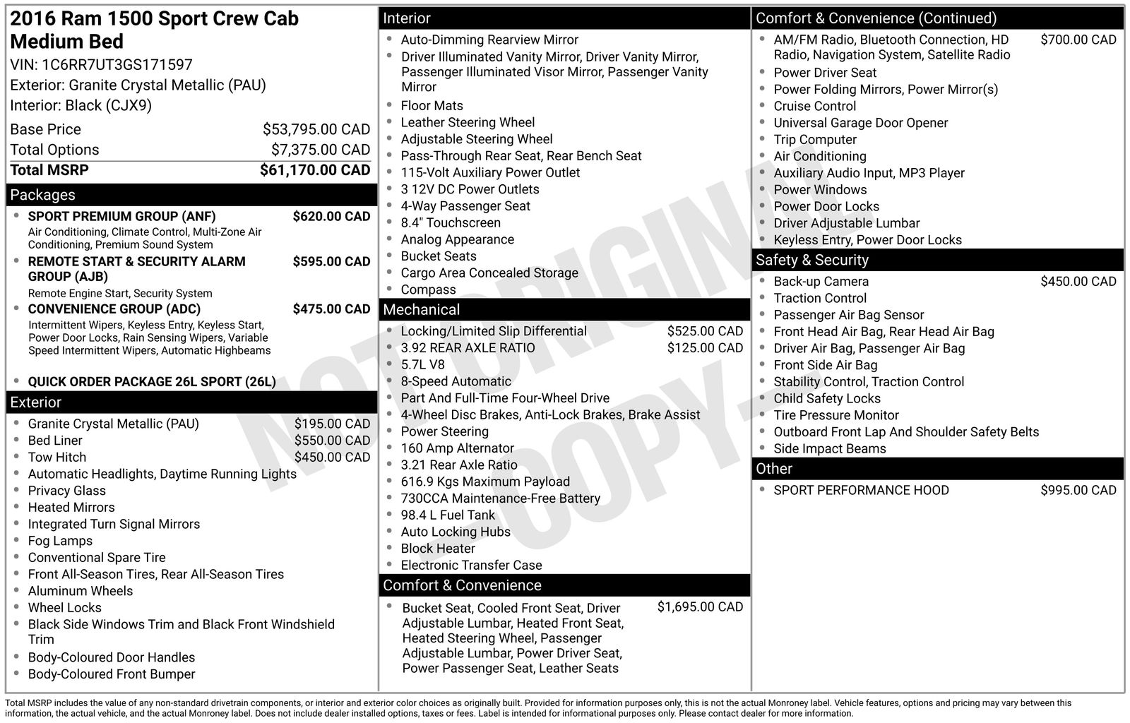 Thumbnail: 2016 RAM 1500 - 4