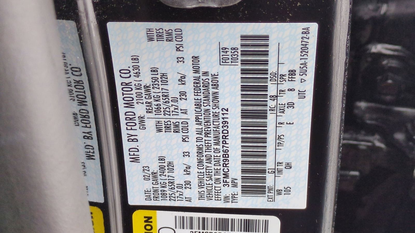 Thumbnail: 2023 Ford Bronco Sport - 40