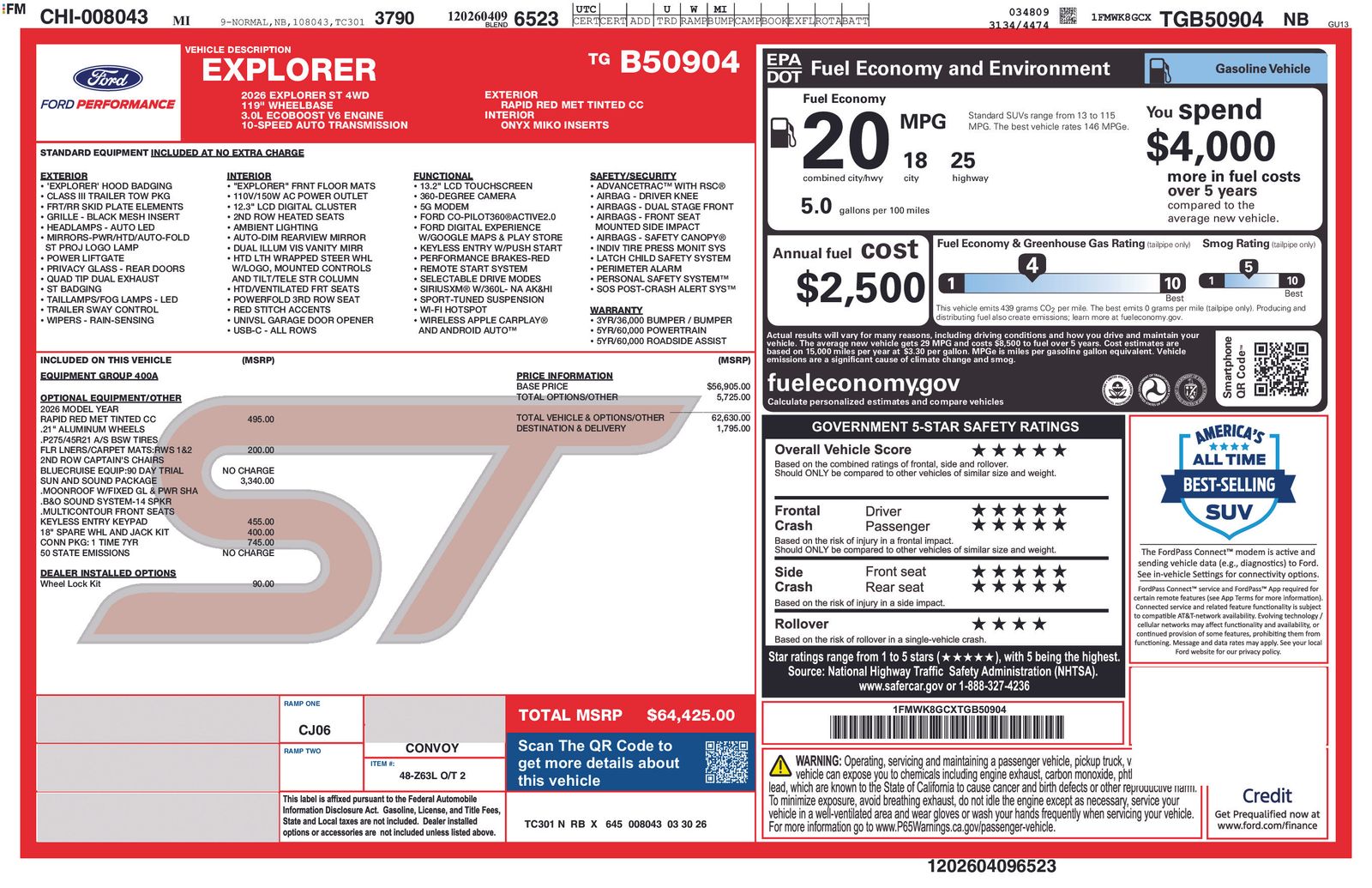 Thumbnail: 2026 Ford Explorer - 5