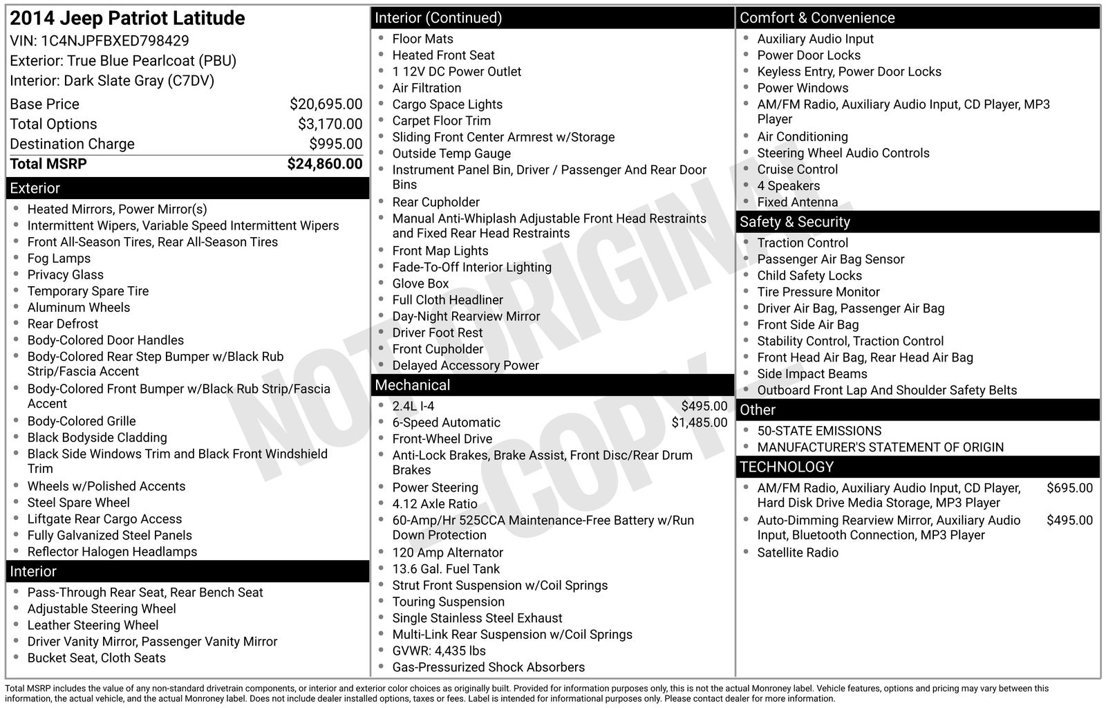 Thumbnail: 2014 Jeep Patriot - 8