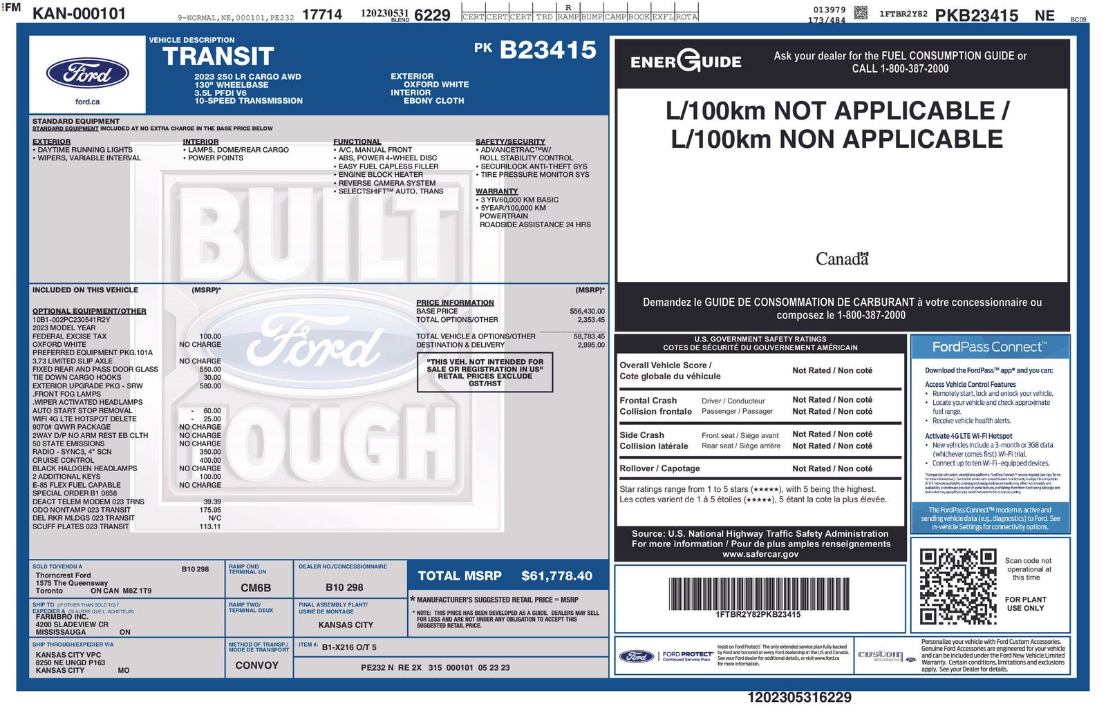 Thumbnail: 2023 Ford Transit Series - 4