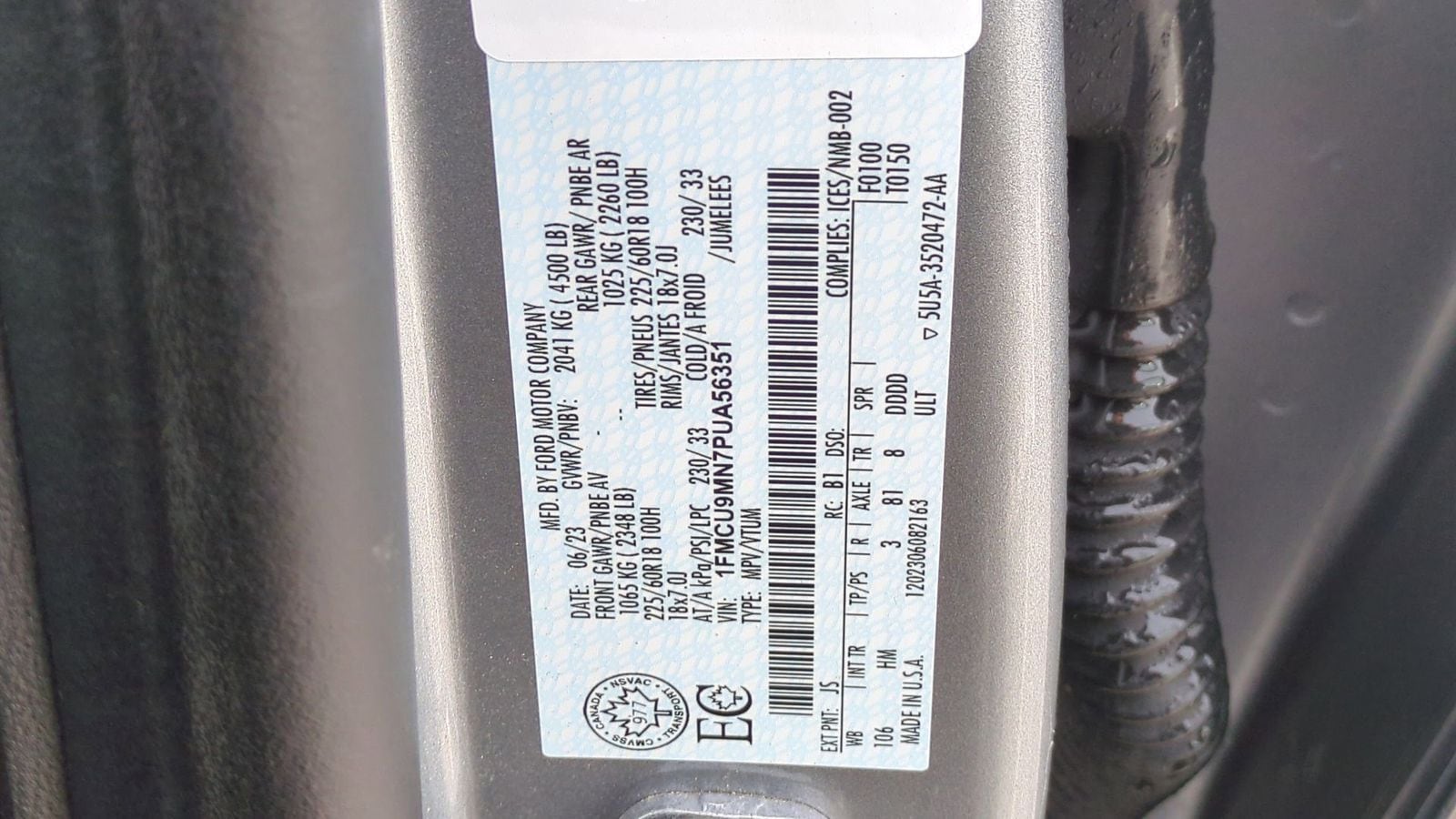 Thumbnail: 2023 Ford Escape - 38