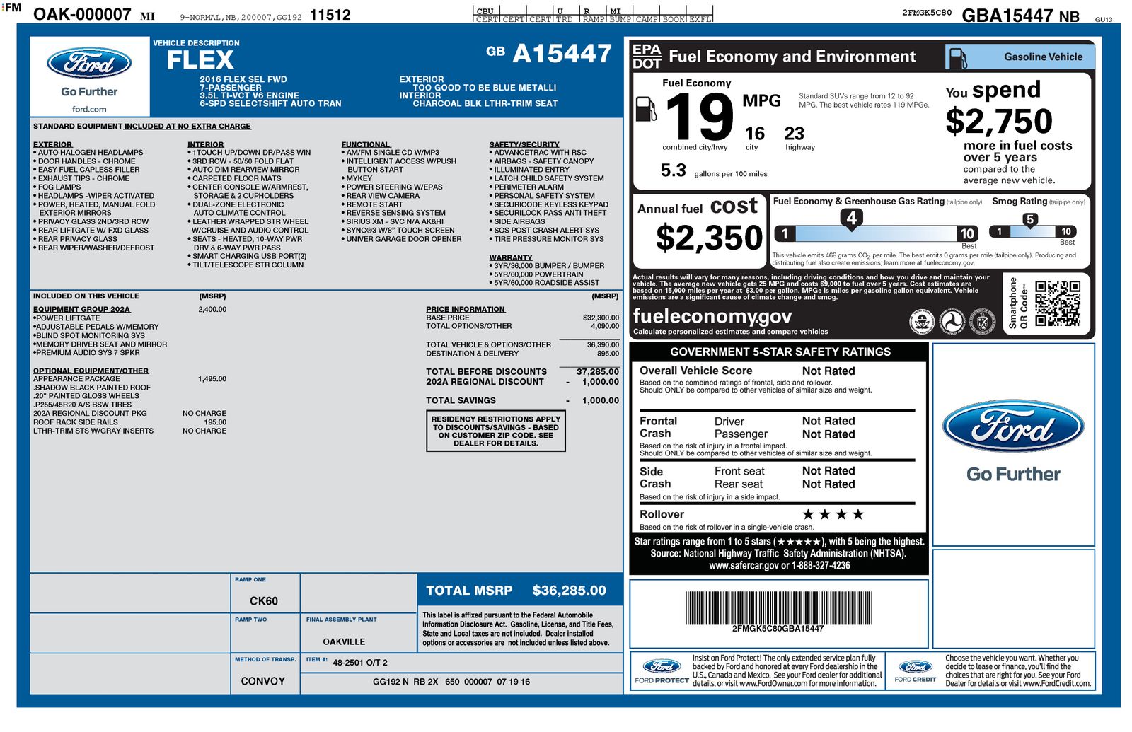 Thumbnail: 2016 Ford Flex - 8