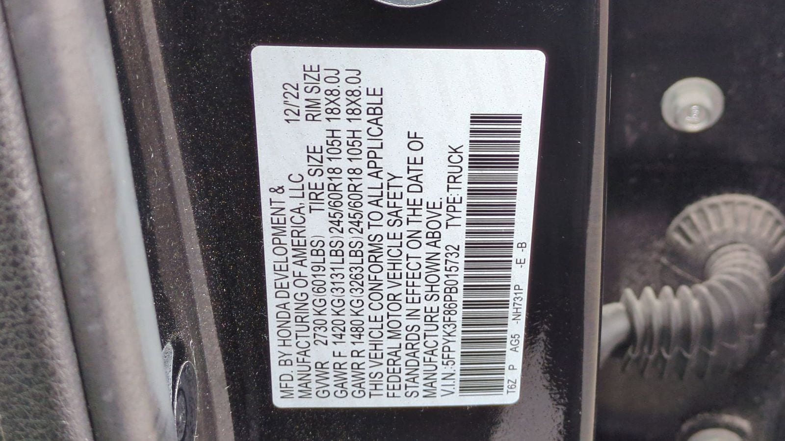 Thumbnail: 2023 Honda Ridgeline - 38