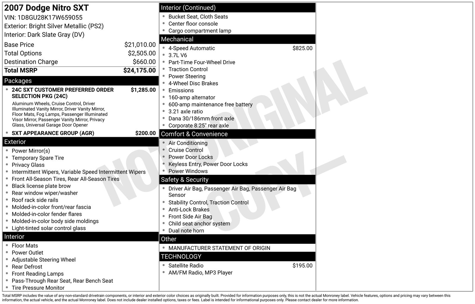 Thumbnail: 2007 Dodge Nitro - 7