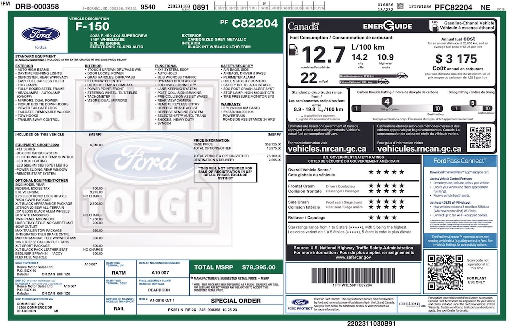 Used 2023 Ford F-150 XLT Truck