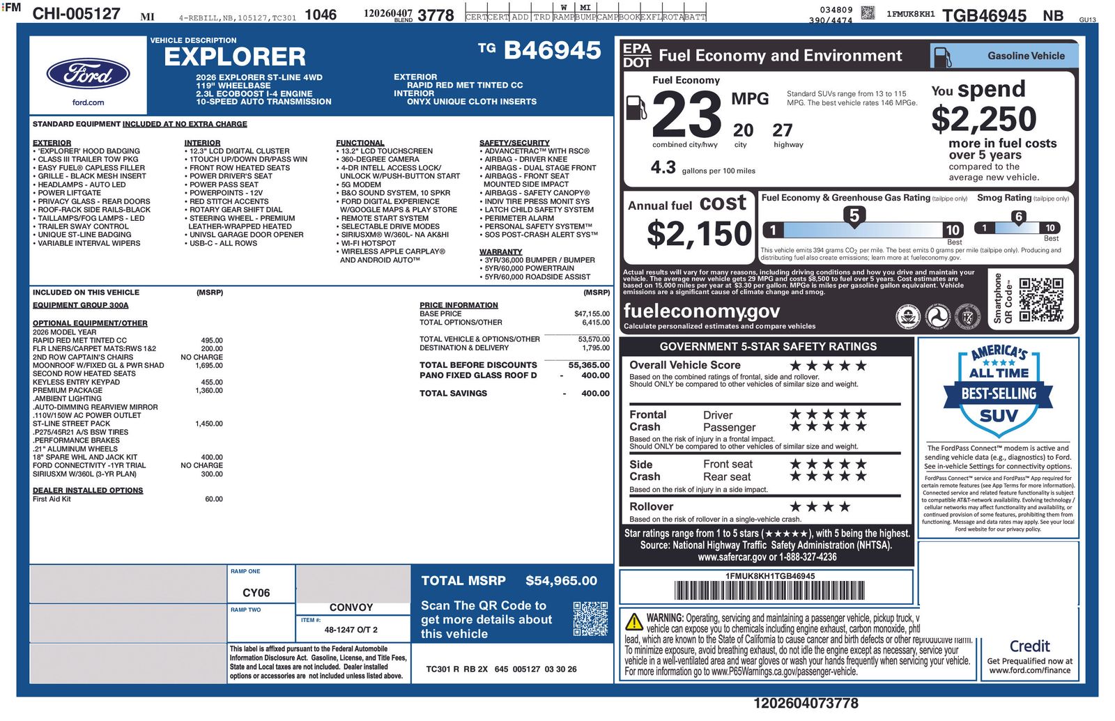 Thumbnail: 2026 Ford Explorer - 5