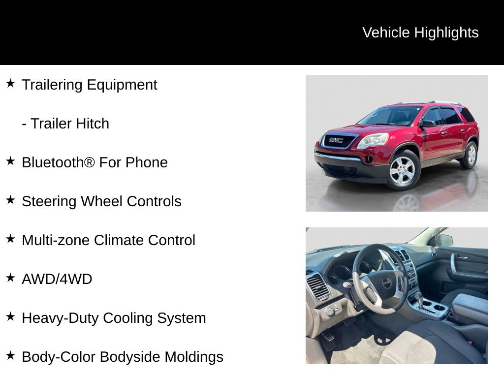 Thumbnail: 2011 GMC Acadia - 11