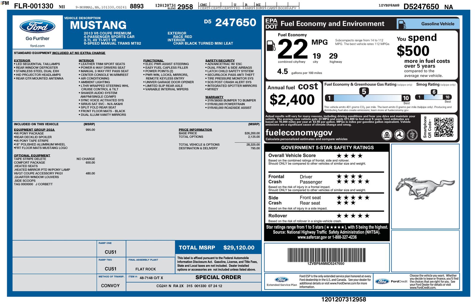Thumbnail: 2013 Ford Mustang - 4