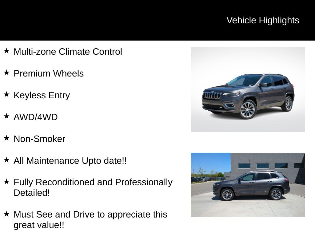 2019 Jeep Cherokee Overland 11