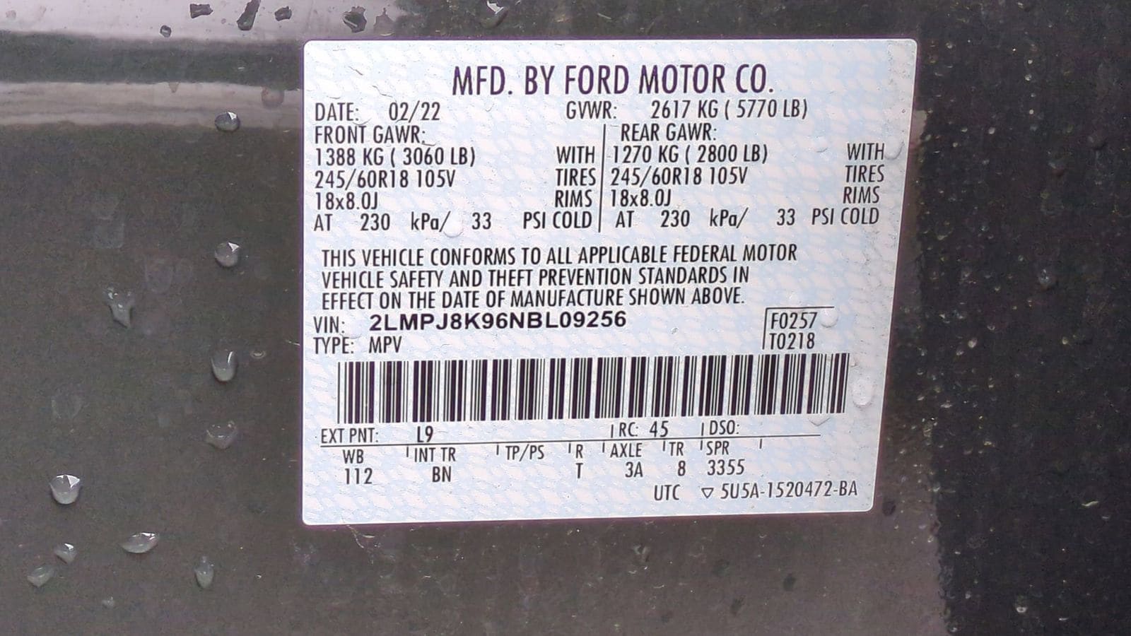 Thumbnail: 2022 Lincoln Nautilus - 43