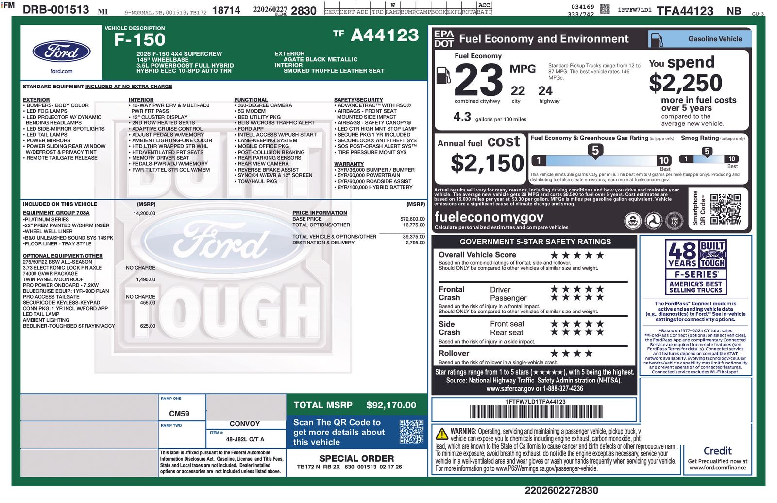 Thumbnail: 2026 Ford F-150 - 5