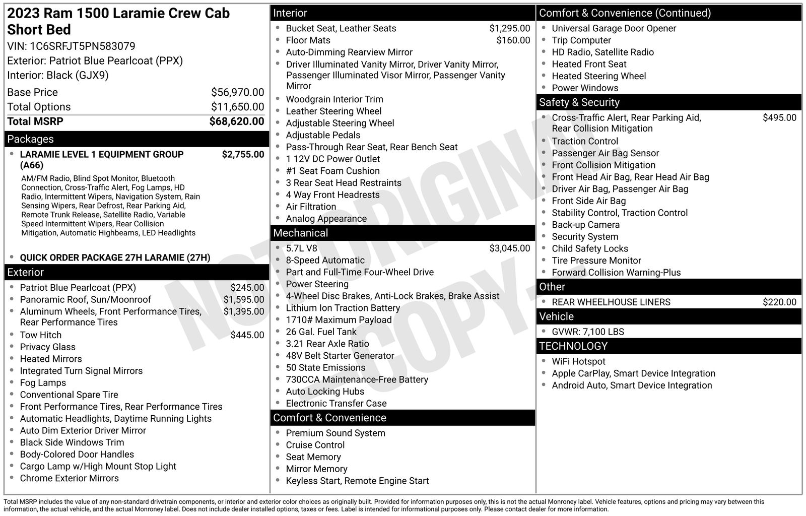 Thumbnail: 2023 RAM 1500 - 4