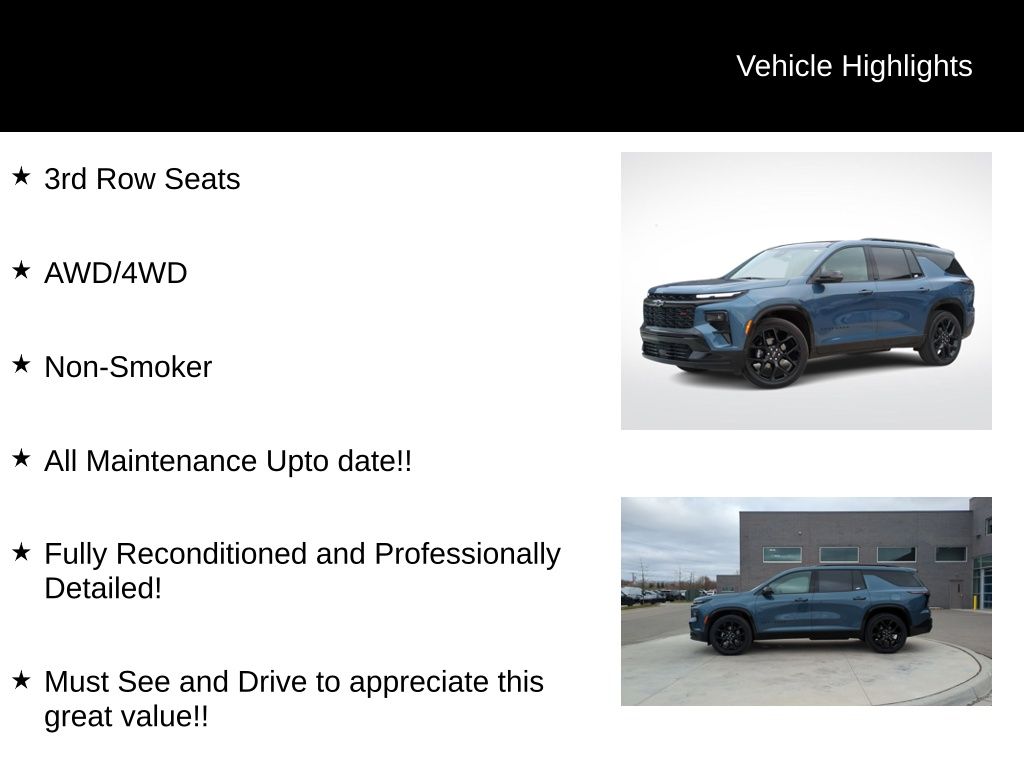2024 Chevrolet Traverse RS 16