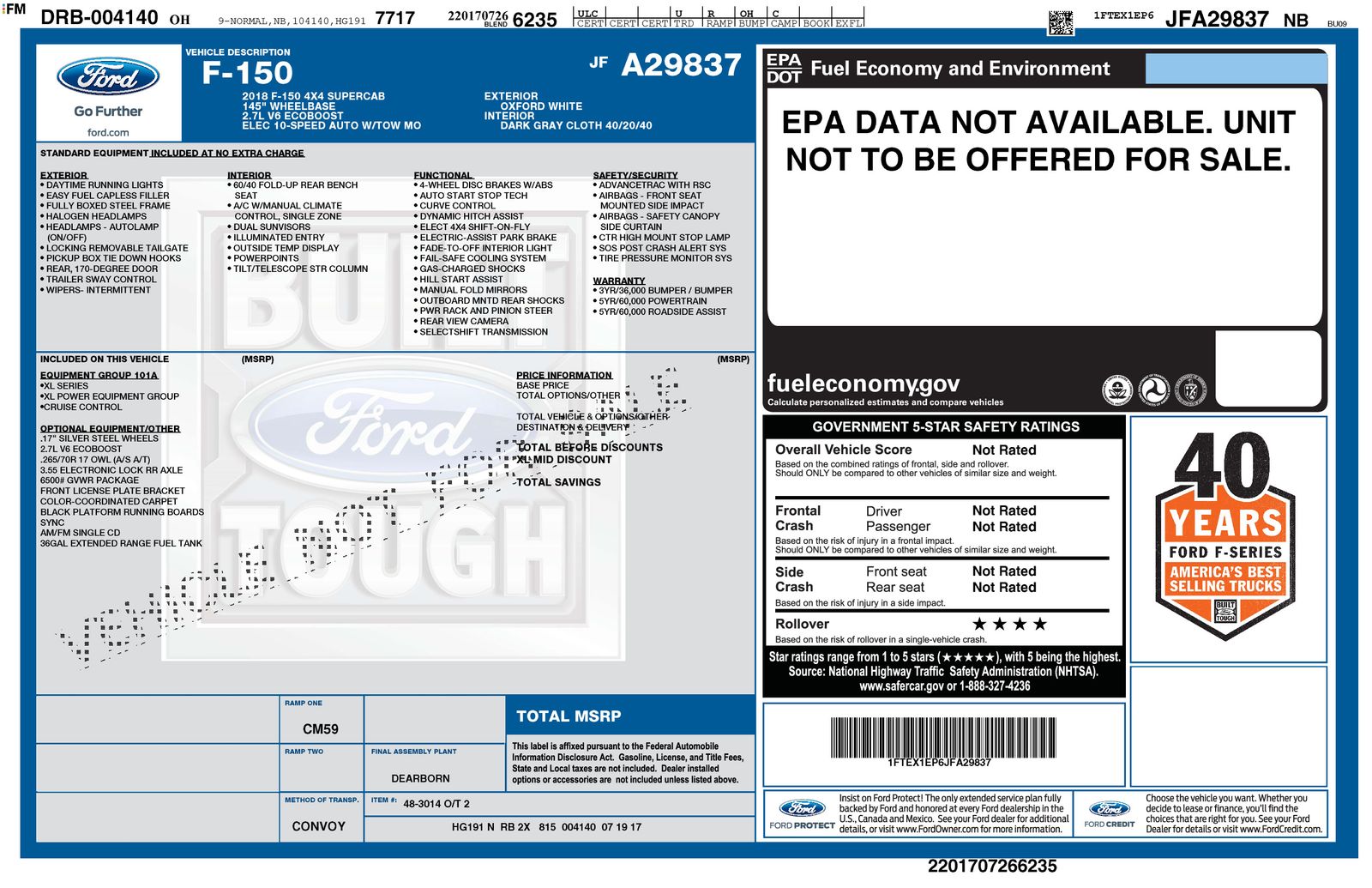 Thumbnail: 2018 Ford F-150 - 4