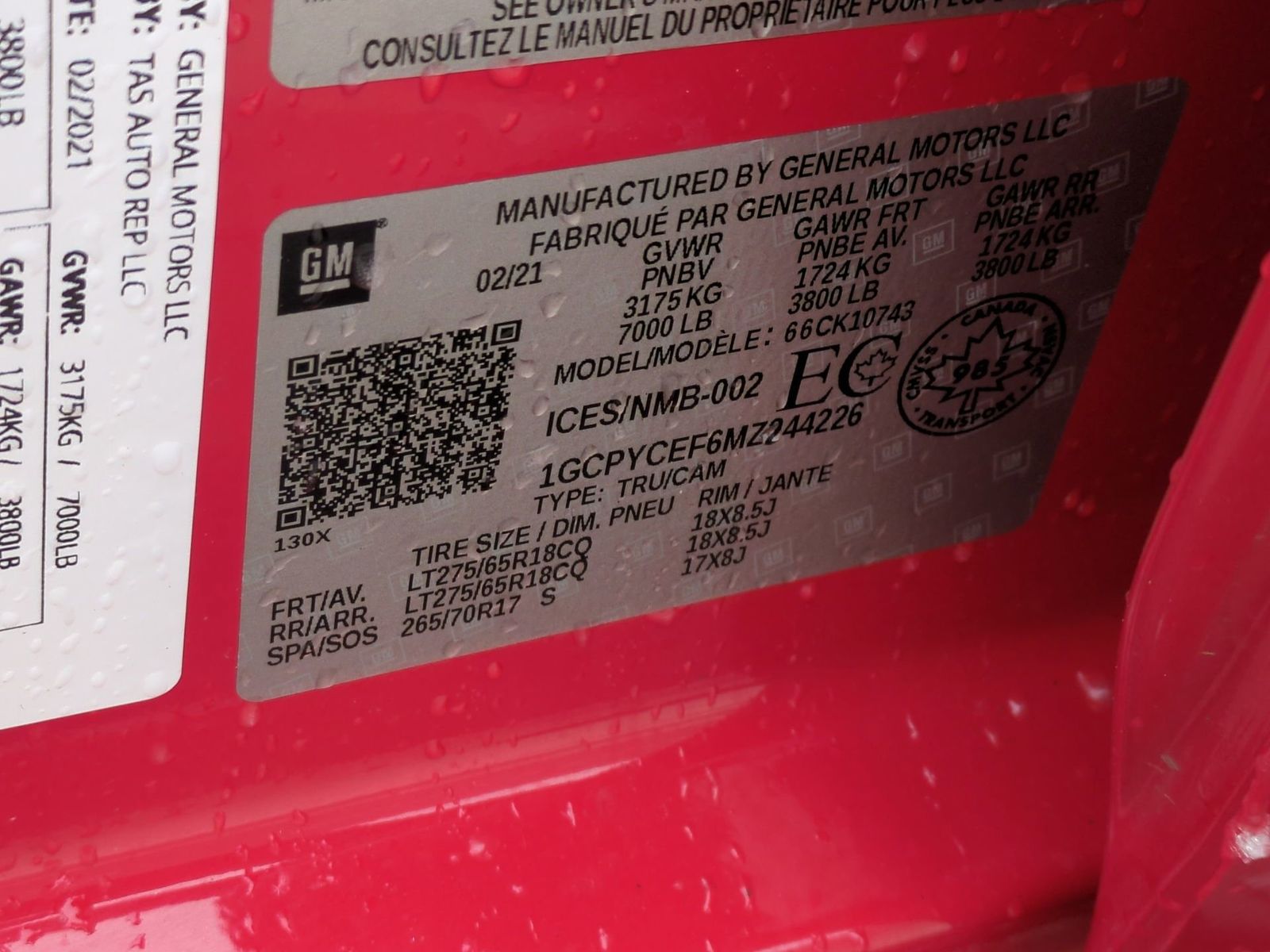 Thumbnail: 2021 Chevrolet Silverado 1500 - 37