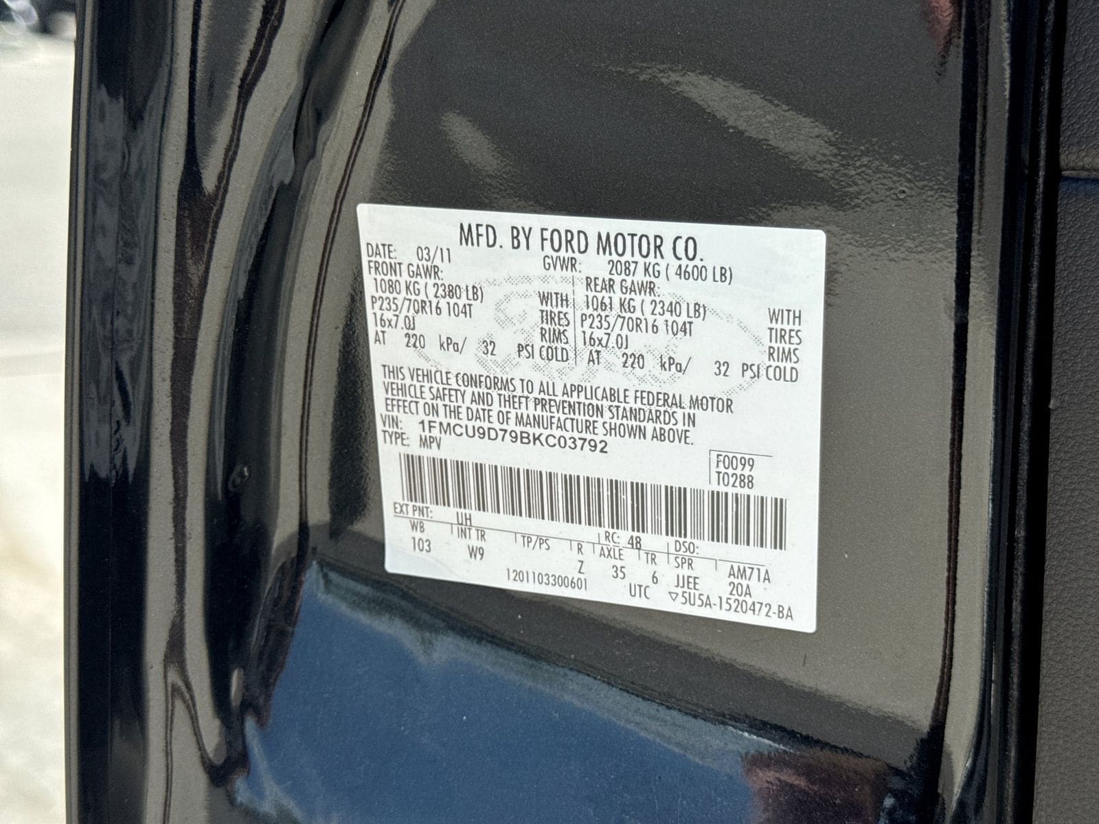 Thumbnail: 2011 Ford Escape - 24