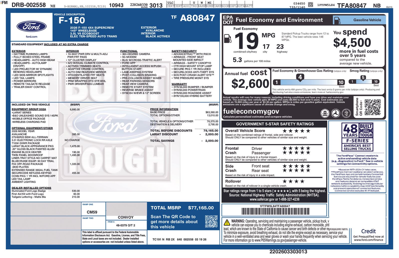 Thumbnail: 2026 Ford F-150 - 5