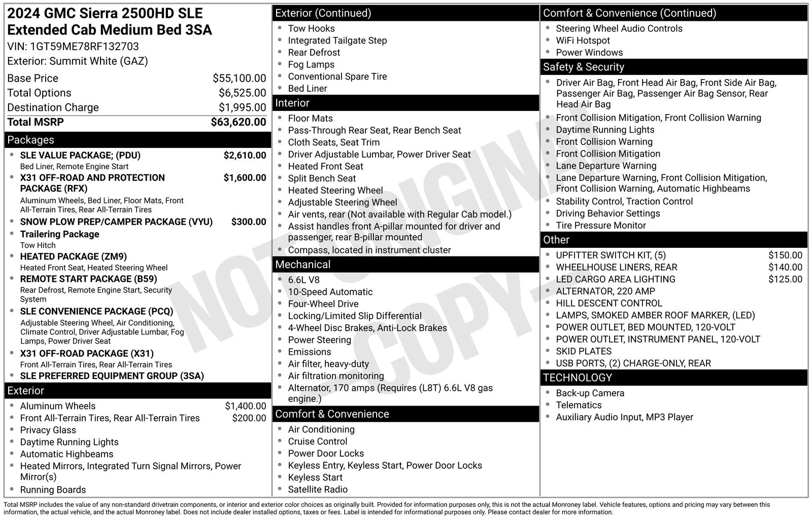 Thumbnail: 2024 GMC Sierra 2500 - 4