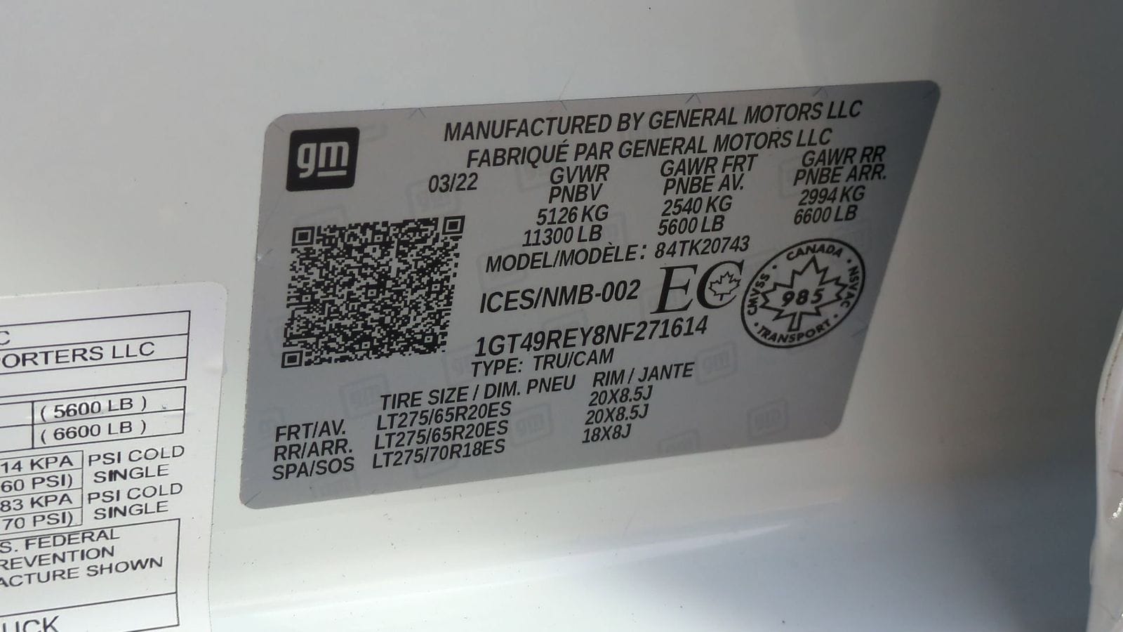 Thumbnail: 2022 GMC Sierra 2500 - 44