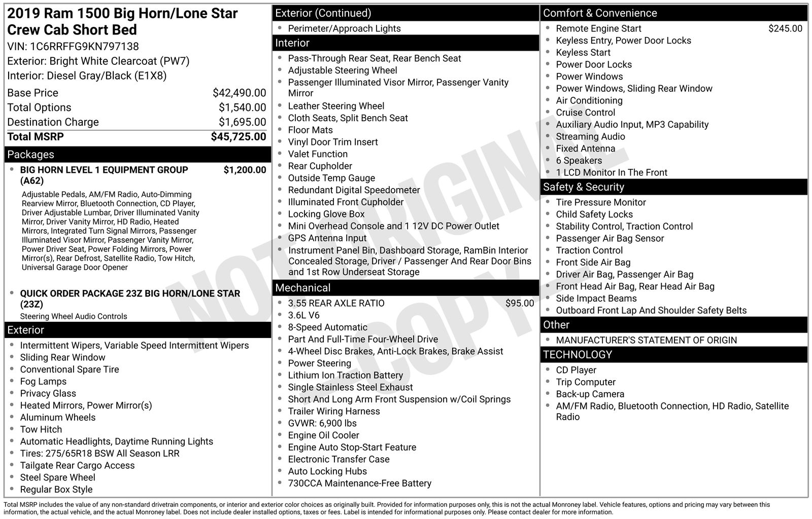 Thumbnail: 2019 RAM 1500 - 4