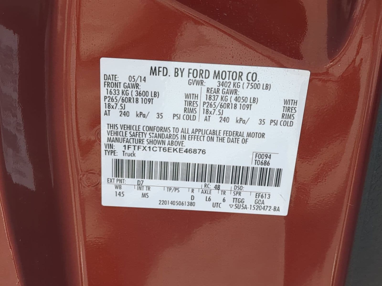 Thumbnail: 2014 Ford F-150 - 40