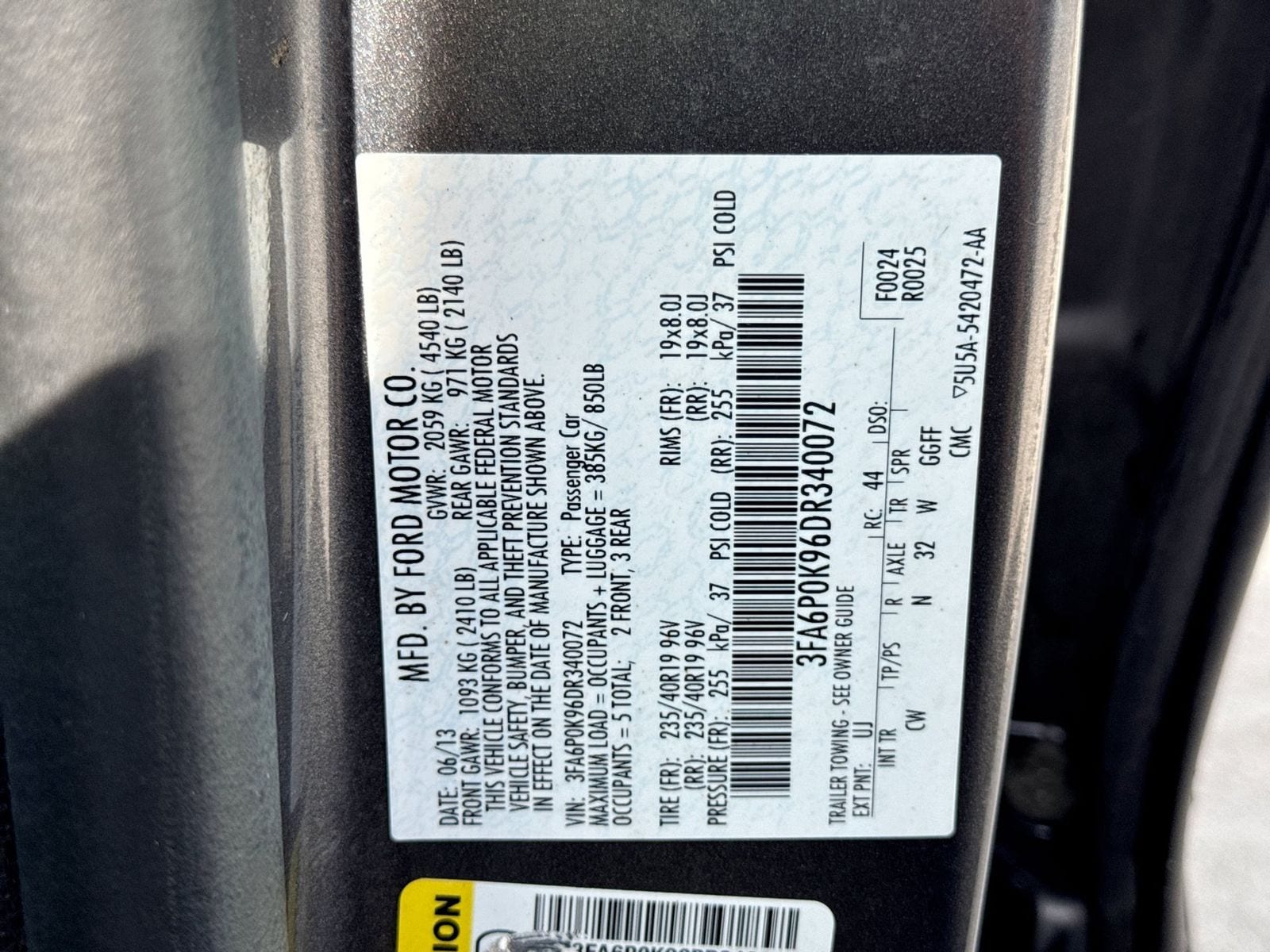 Thumbnail: 2013 Ford Fusion - 22