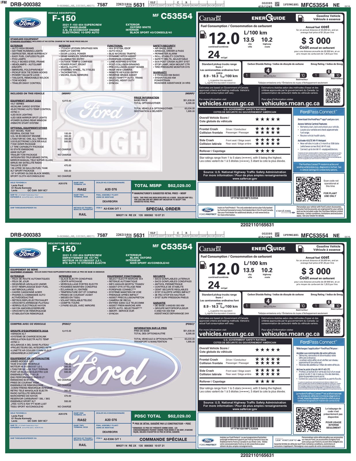 2021 Ford F-150 XLT 4