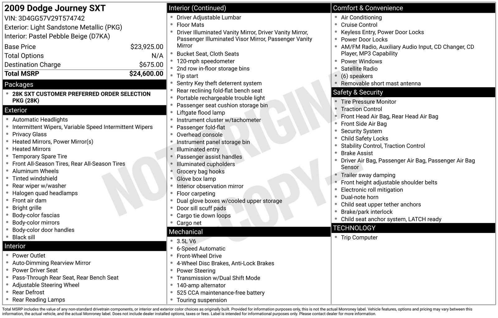 Thumbnail: 2009 Dodge Journey - 4