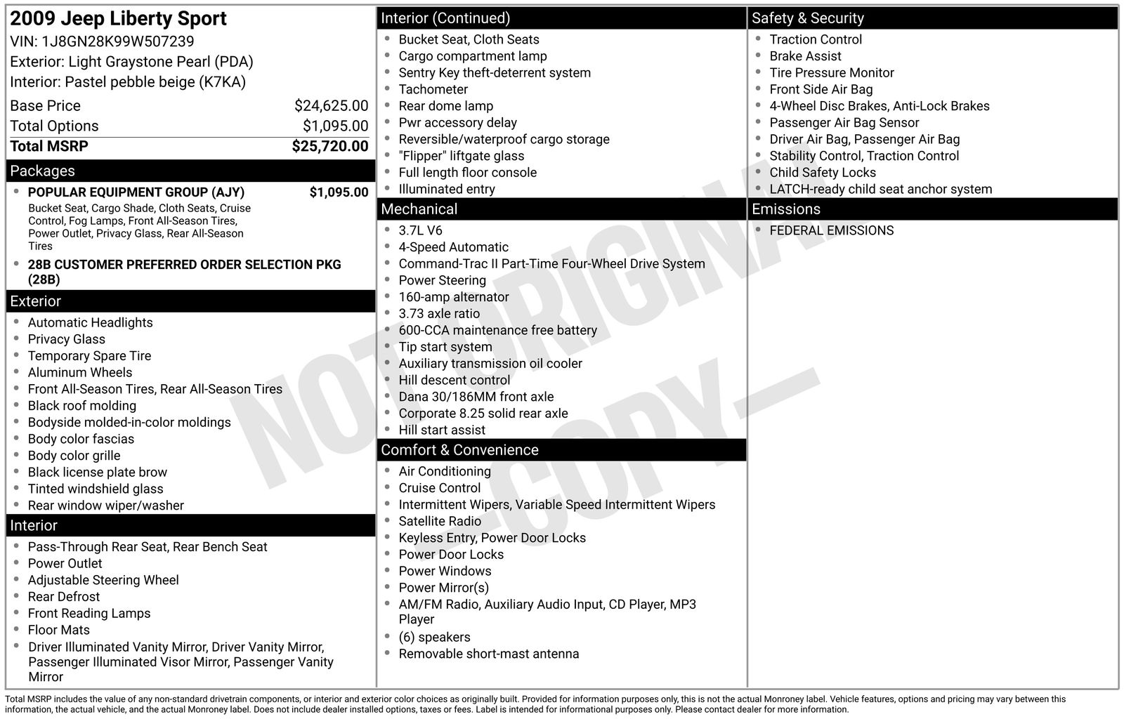 Thumbnail: 2009 Jeep Liberty - 8