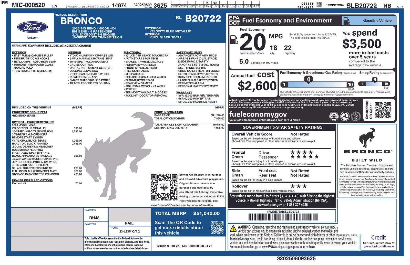 Thumbnail: 2025 Ford Bronco - 5